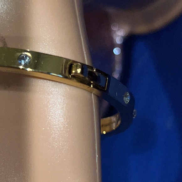 Kate Spade Hinge Bracelet - Gold Tone - Picture 3 of 6
